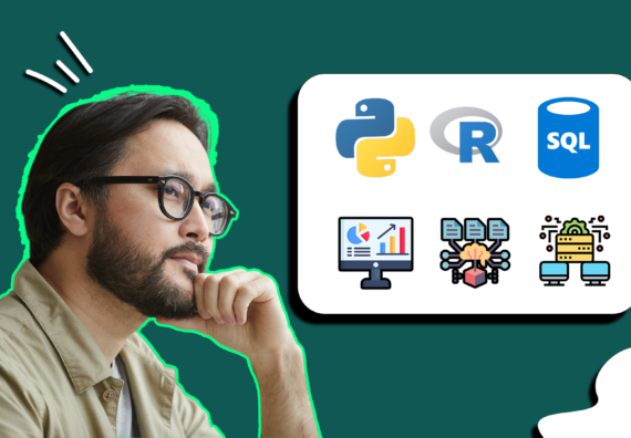 Data science: Python R, SQL Java,